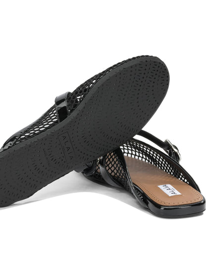 Mesh mules Sandals
