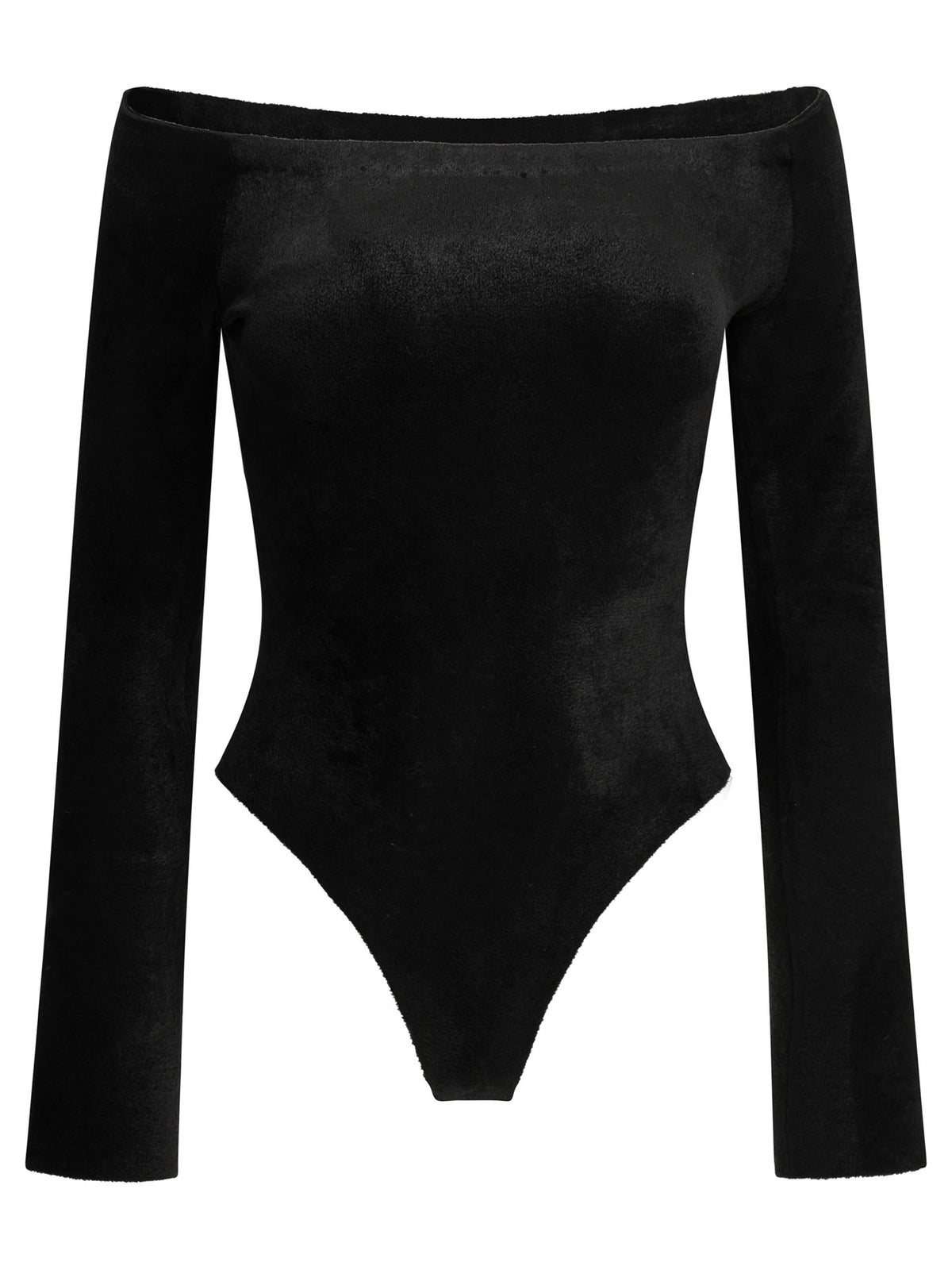 Velvet Shaping Bodysuit Tops