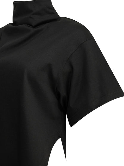 "Triangle" Mock neck T-shirt T-shirts
