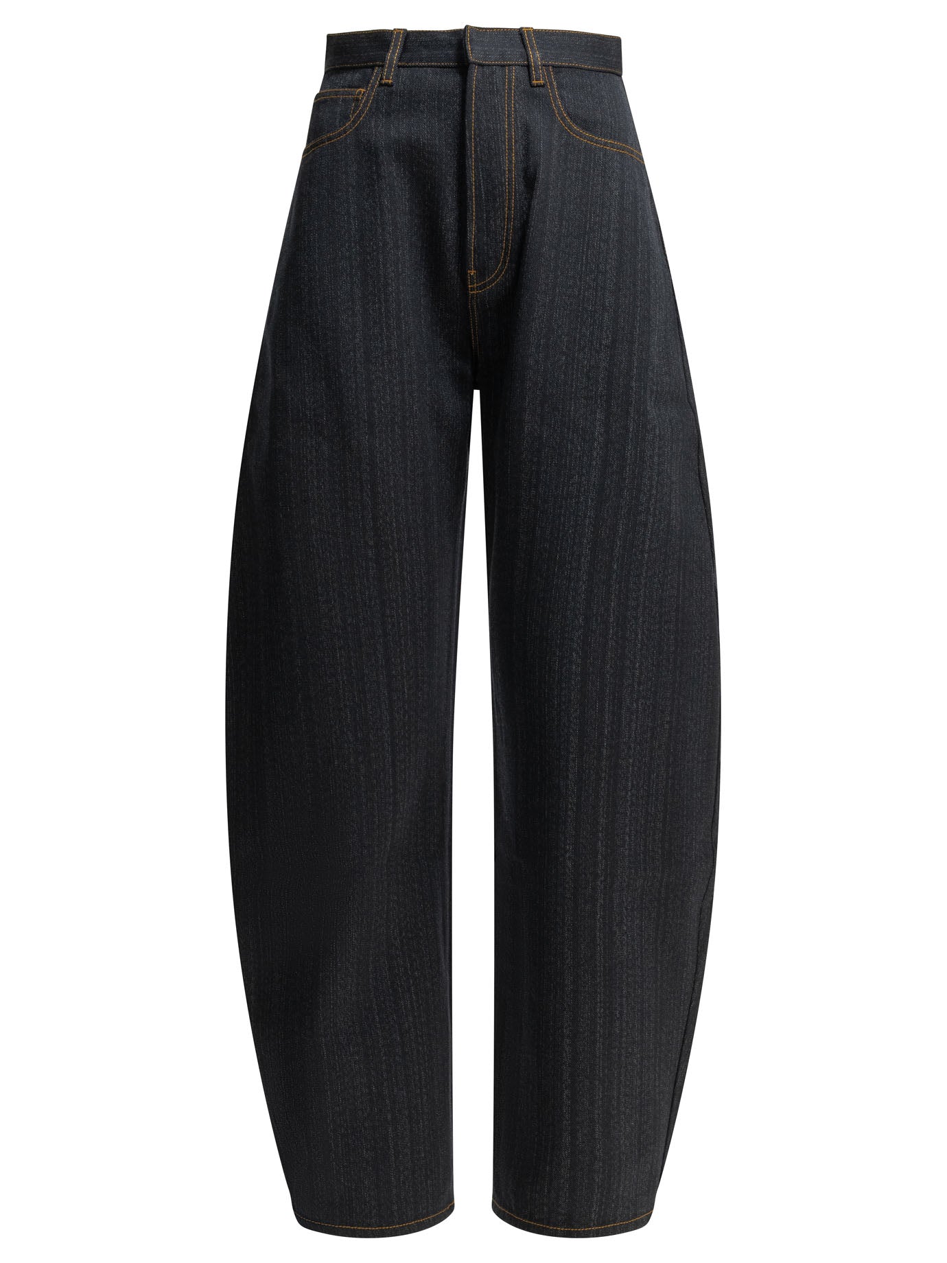 "Round" Wide-Leg Jeans Jeans