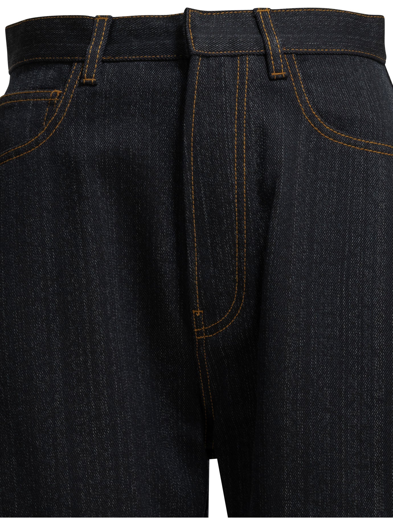 "Round" Wide-Leg Jeans Jeans