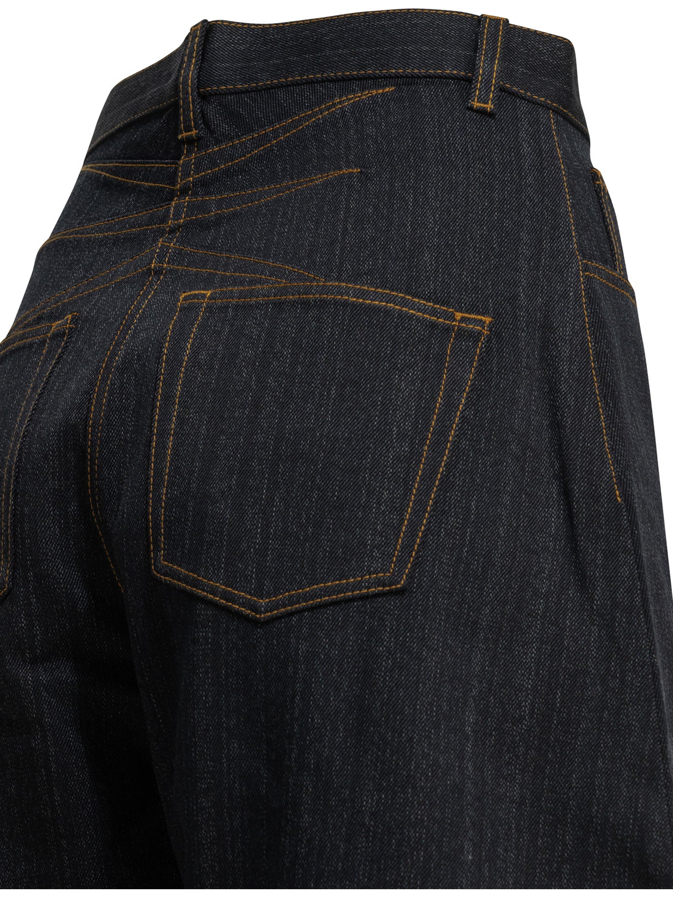 "Round" Wide-Leg Jeans Jeans