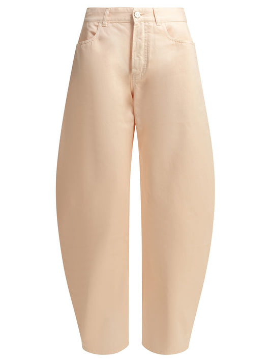 "Round" Wide-Leg Jeans Jeans