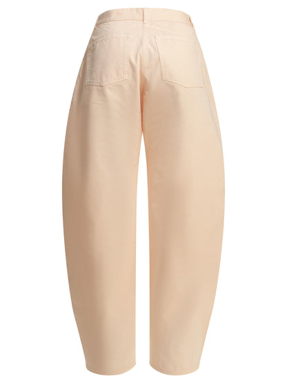 "Round" Wide-Leg Jeans Jeans