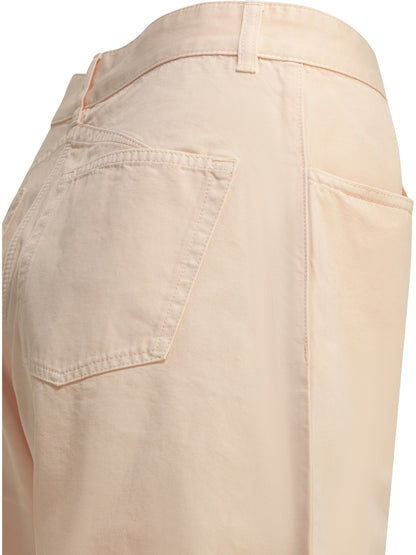 "Round" Wide-Leg Jeans Jeans