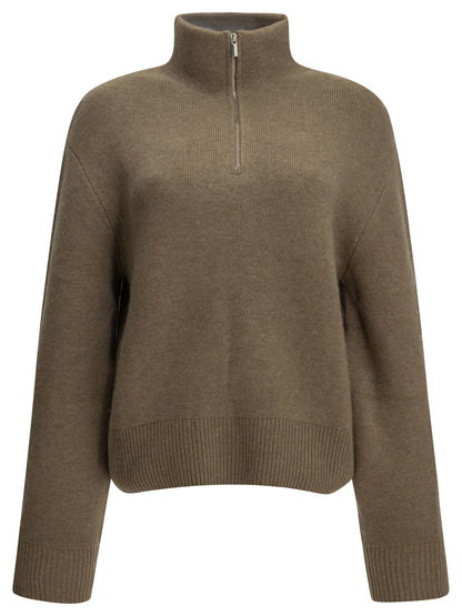 "Dana" Half-Zip Sweater Knitwear