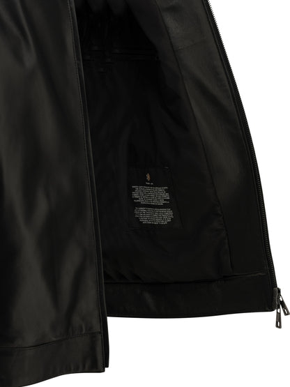 Padded leather jacket Jackets and Coats