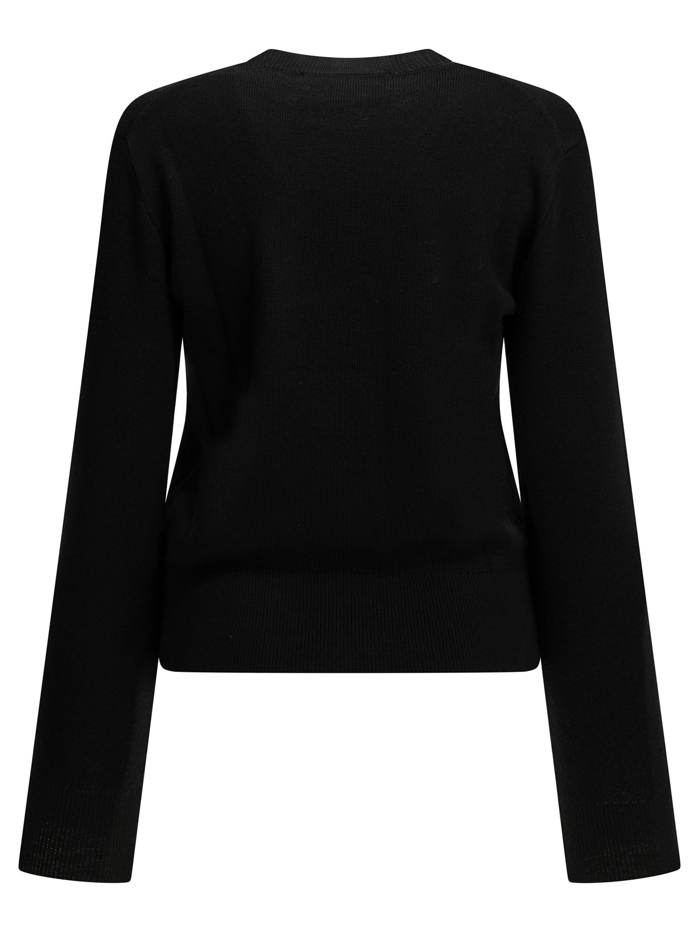 "Ami de Coeur" Crew-Neck Sweater Knitwear