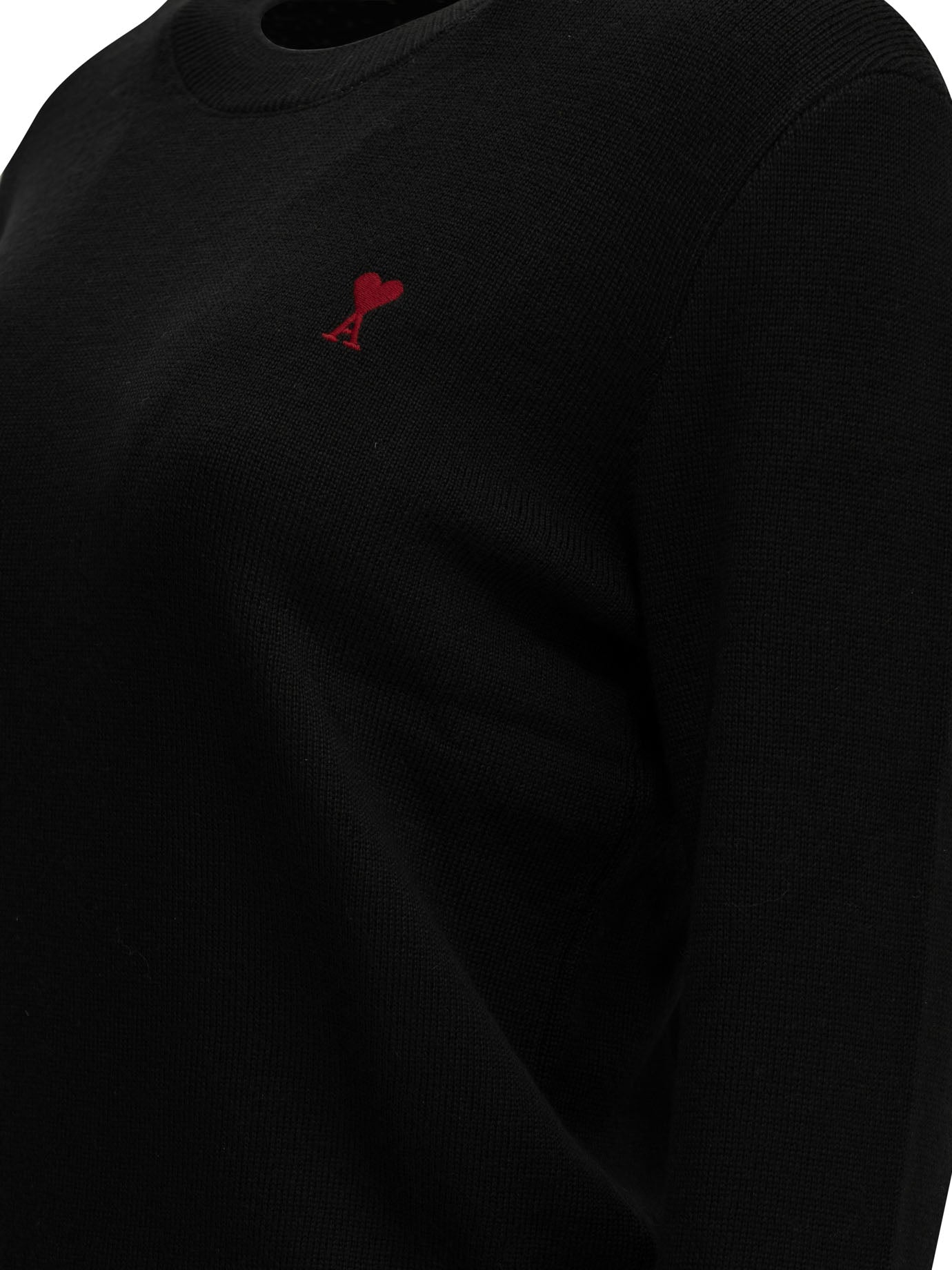 "Ami de Coeur" Crew-Neck Sweater Knitwear