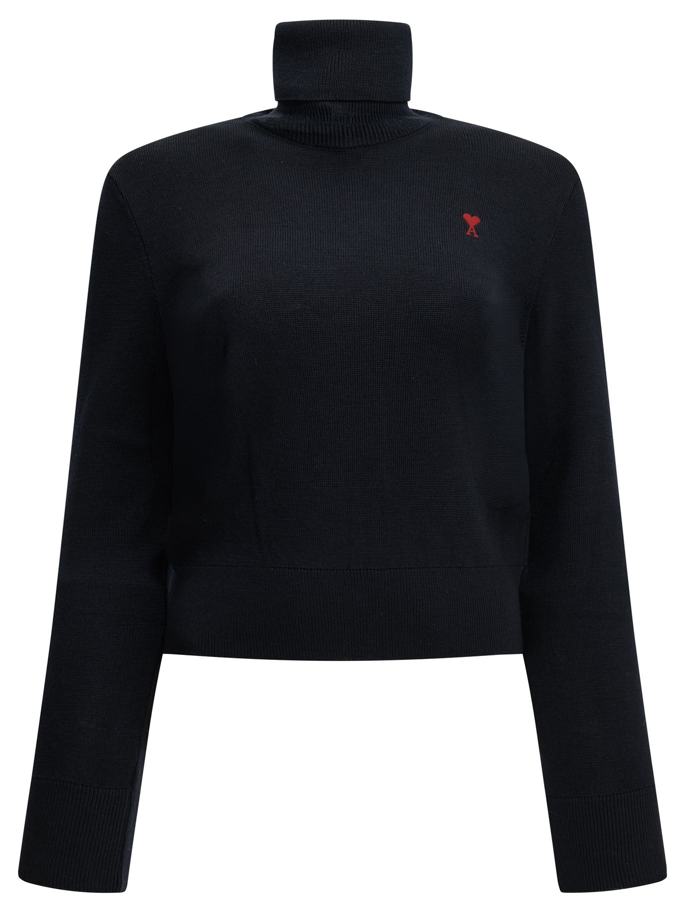 "Ami de Coeur" Turtleneck Sweater Knitwear