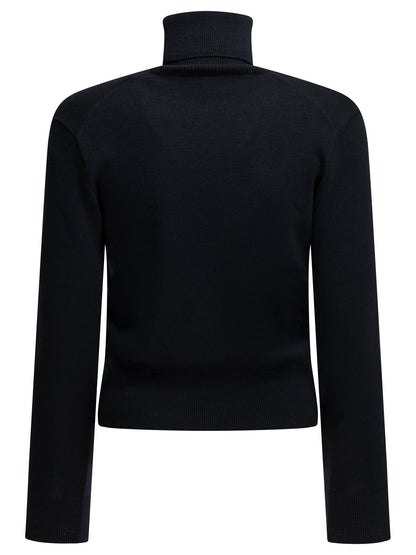 "Ami de Coeur" Turtleneck Sweater Knitwear