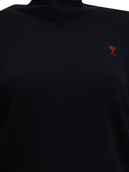 "Ami de Coeur" Turtleneck Sweater Knitwear