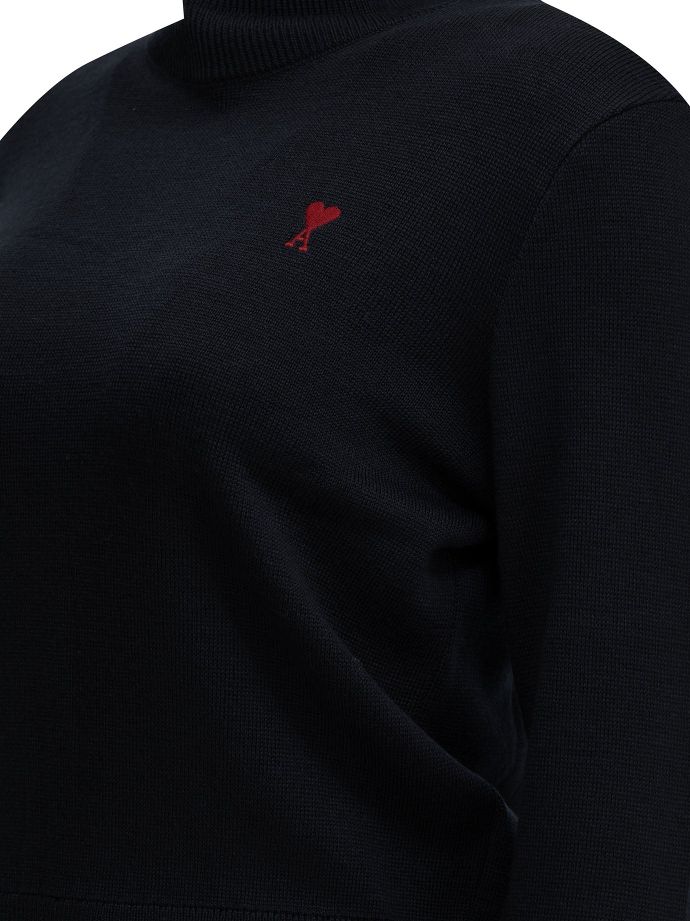 "Ami de Coeur" Turtleneck Sweater Knitwear
