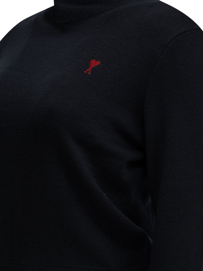 "Ami de Coeur" Turtleneck Sweater Knitwear