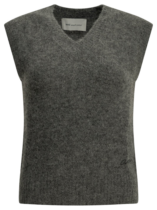 Logo Vest Knitwear