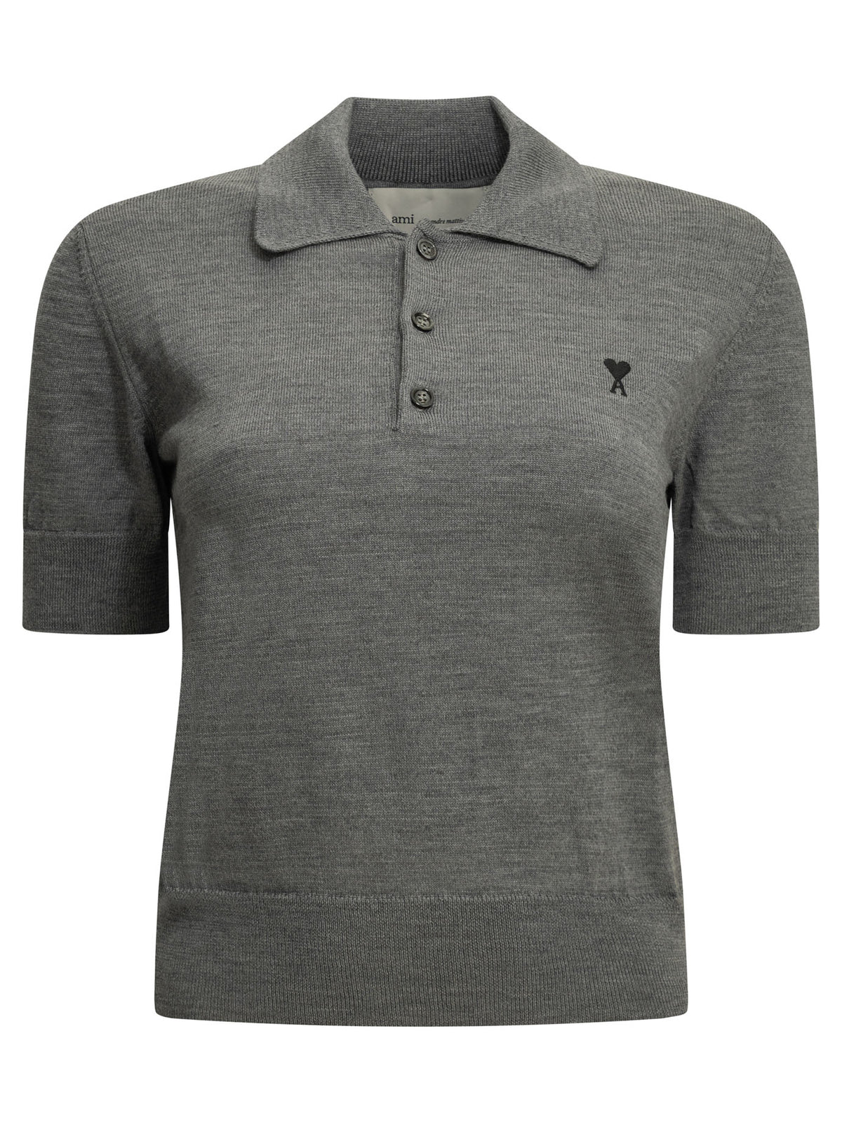 Merino wool polo shirt Knitwear