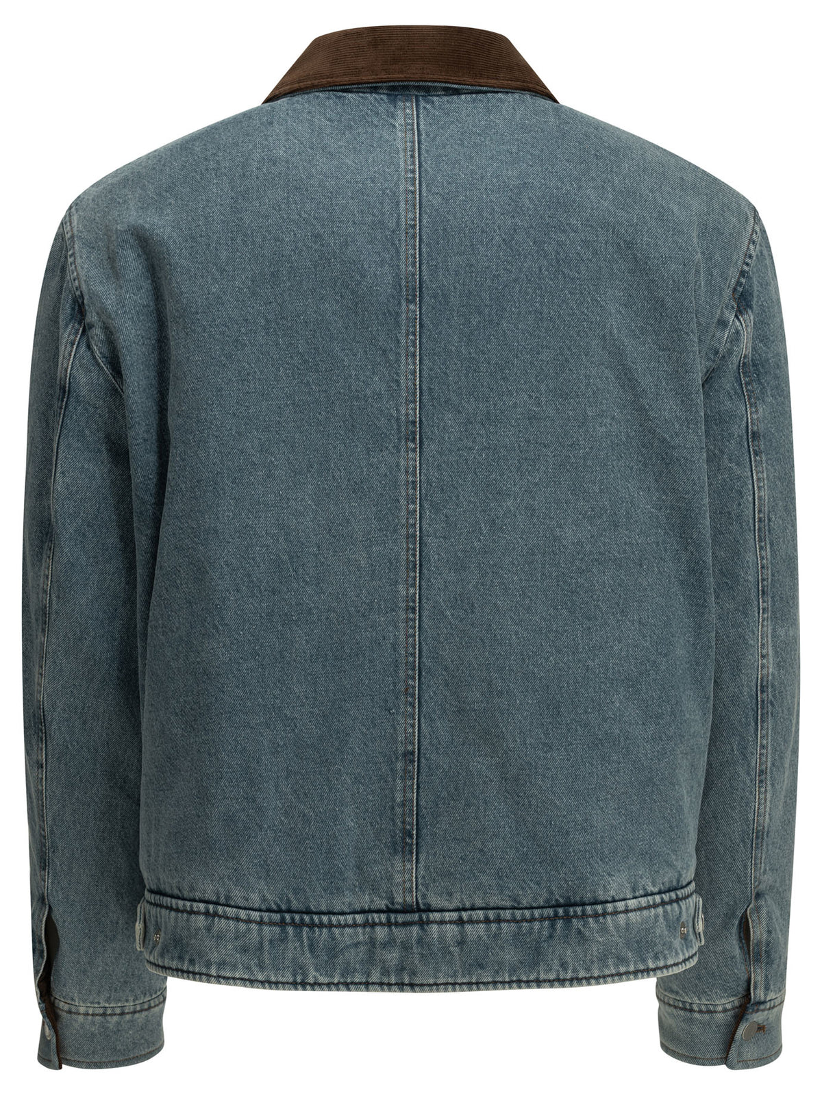 "Ami de Coeur" Denim Jacket Jackets and Coats