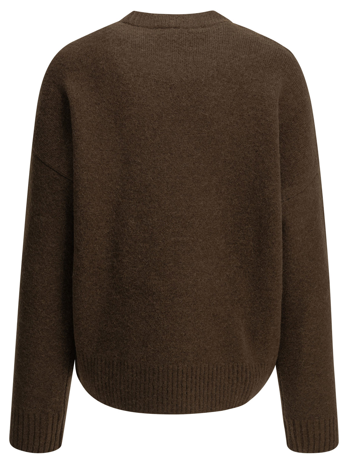 "Ami de Coeur" Crew-Neck Sweater Knitwear