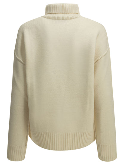 "Ami de Coeur" Turtleneck Sweater Knitwear
