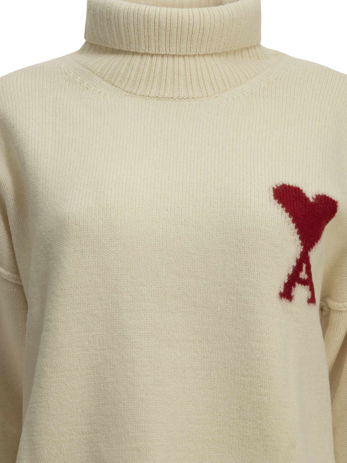 "Ami de Coeur" Turtleneck Sweater Knitwear