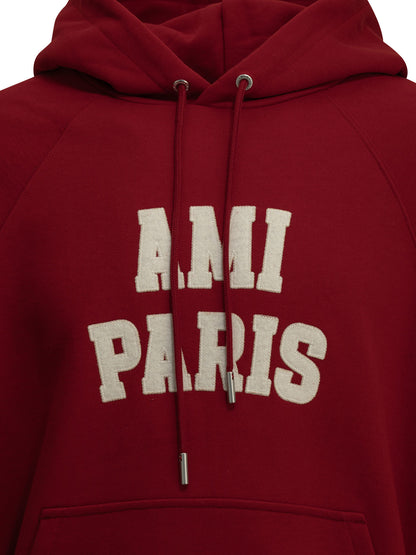 "Ami Paris" Hoodie Sweatshirts