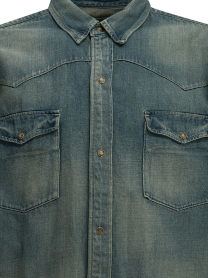 "Vintage Western" Casual Shirt Shirts