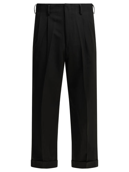 Tailored pants made of wool blend Trousers