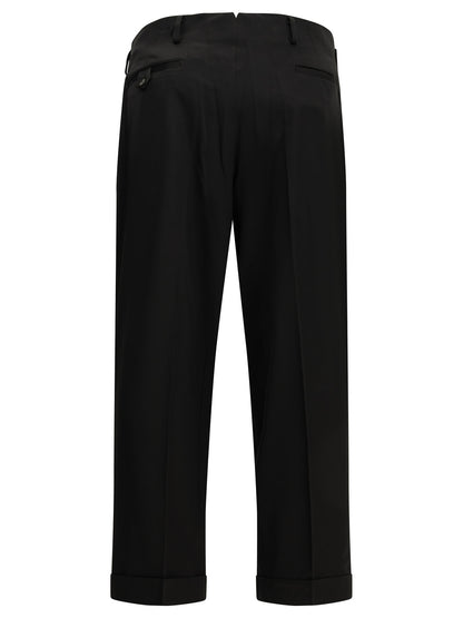 Tailored pants made of wool blend Trousers