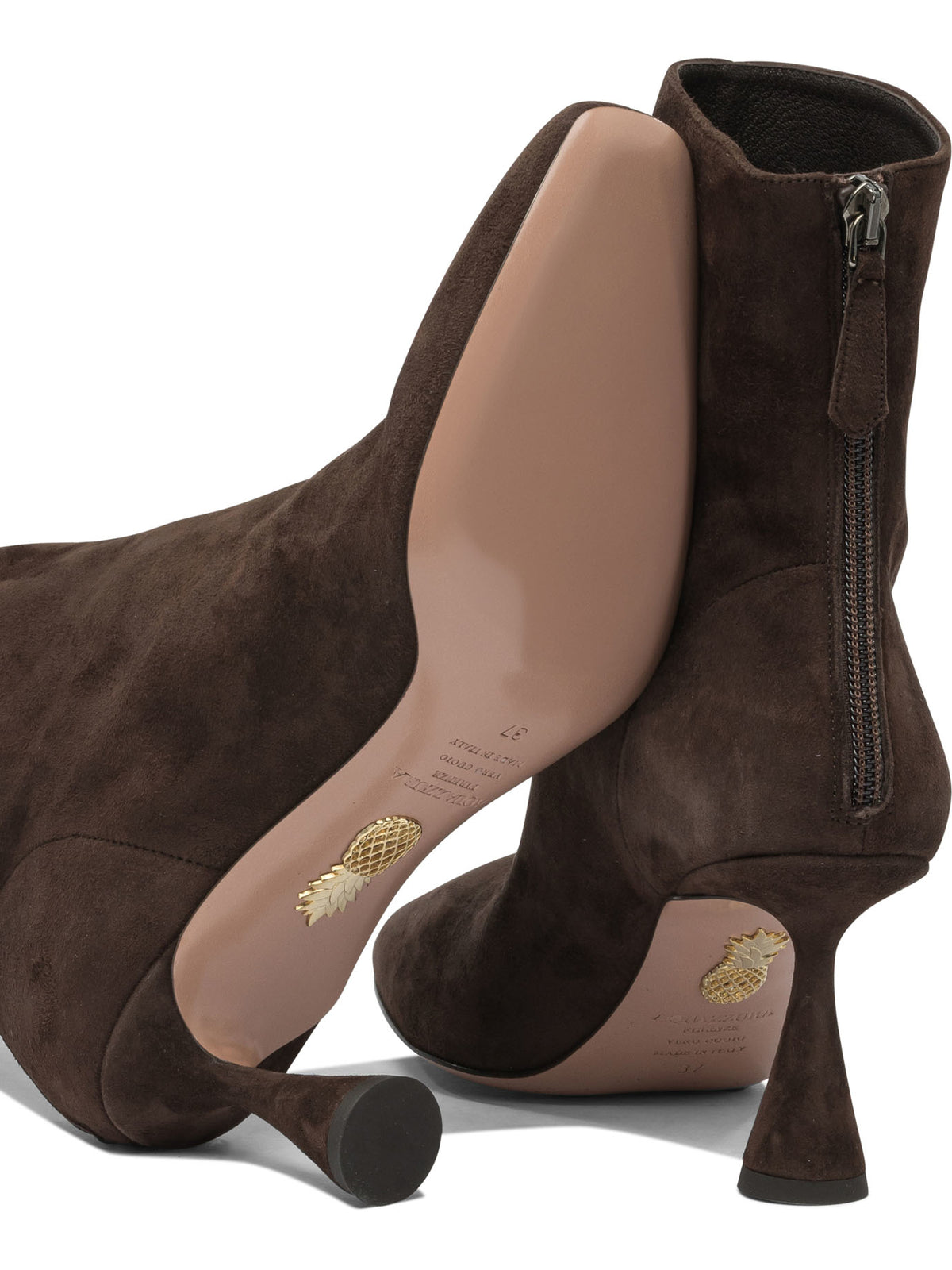 "Amore 75 mm" Ankle Boots with Zipper Boots and Ankle Boots
