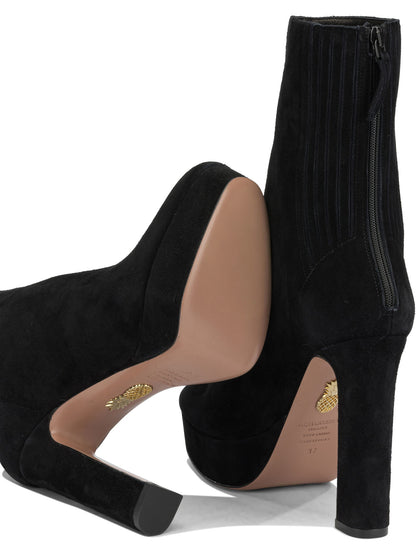 "Martine 110MM" Ankle Boots with Zipper Boots and Ankle Boots