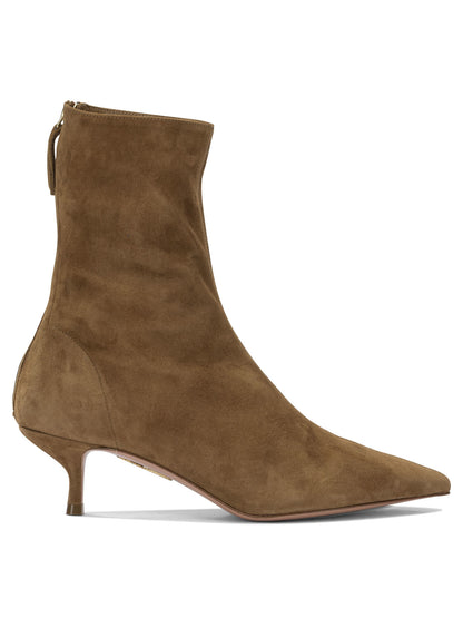 "Montmartre 50MM" Ankle Boots with Zipper Boots and Ankle Boots