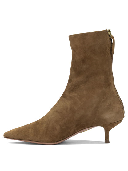 "Montmartre 50MM" Ankle Boots with Zipper Boots and Ankle Boots