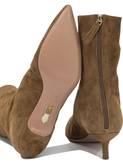 "Montmartre 50MM" Ankle Boots with Zipper Boots and Ankle Boots