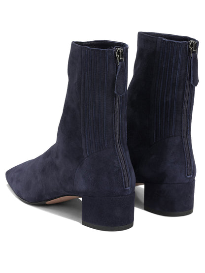 "Saint Honoré 35MM" Ankle Boots with Zipper Boots and Ankle Boots