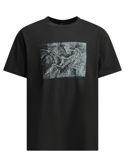 "Kragg Cotton Lithographica SS" crewneck T-shirt T-shirts
