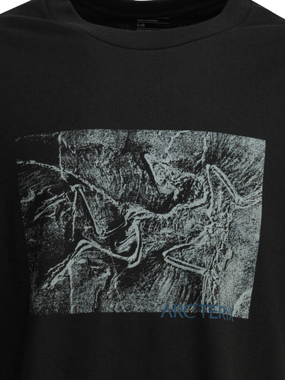 "Kragg Cotton Lithographica SS" crewneck T-shirt T-shirts