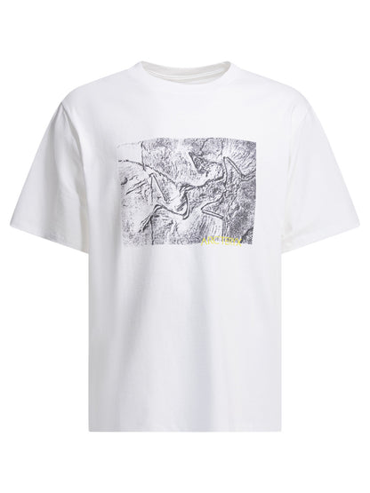 "Kragg Cotton Lithographica SS" crewneck T-shirt T-shirts