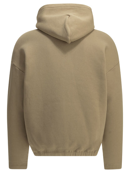 Zip-up Sweatshirt with Logo Sweatshirts