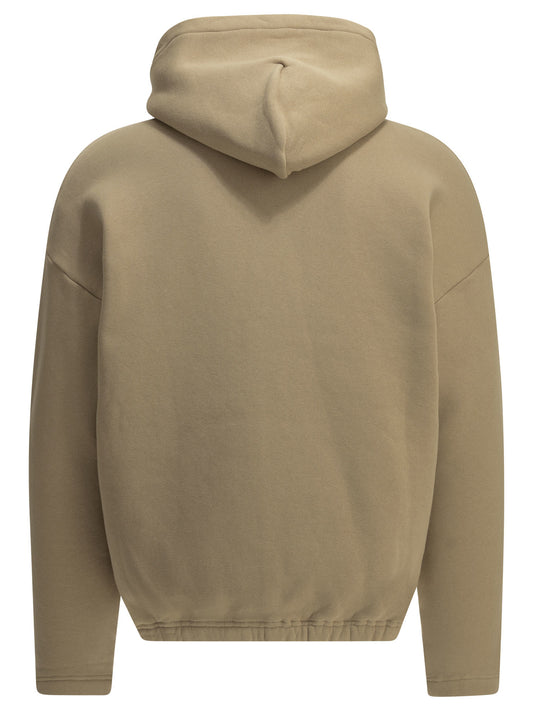 Zip-up Sweatshirt with Logo Sweatshirts