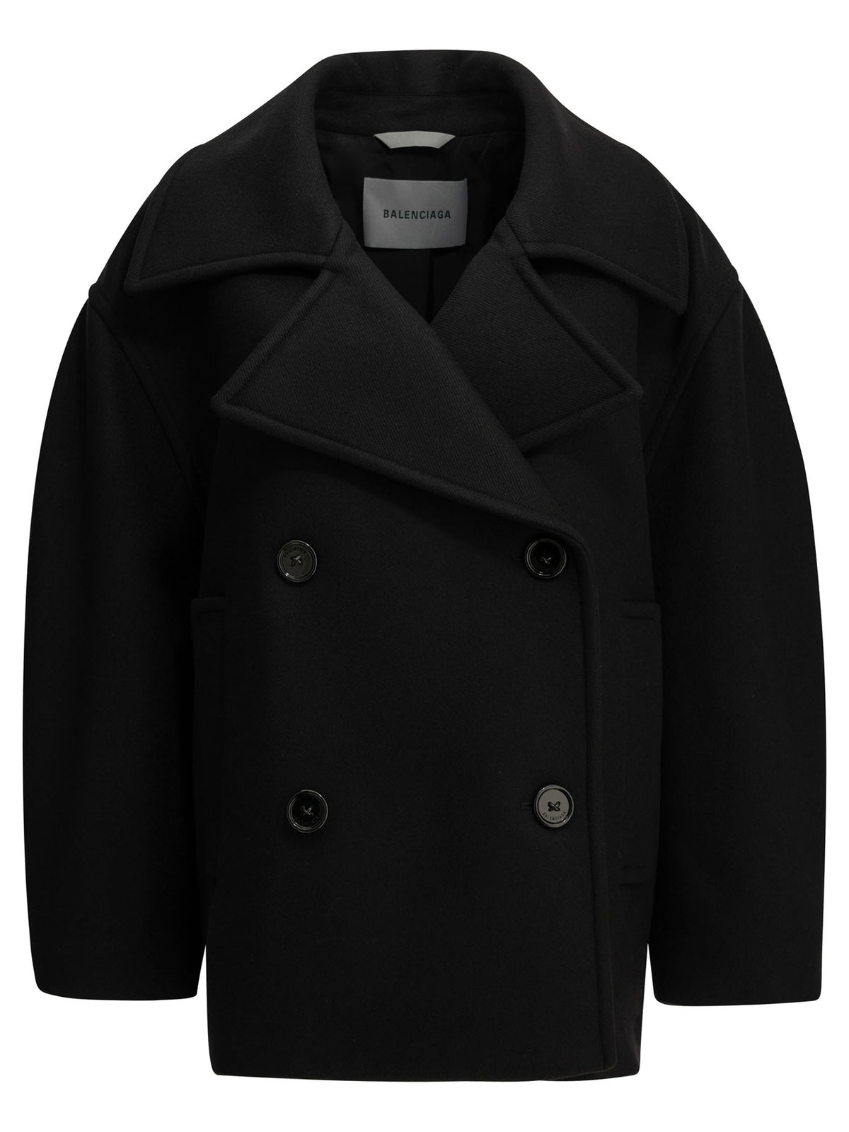 "Cocoon" Short Coat Jackets and Coats