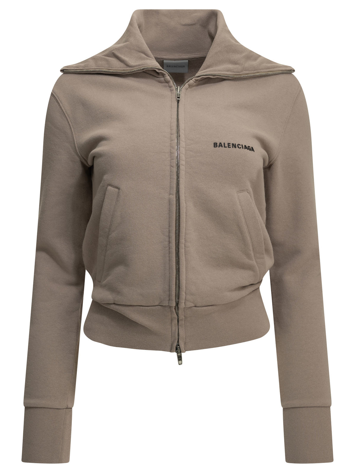 Zip-up Sweatshirt with Logo Sweatshirts
