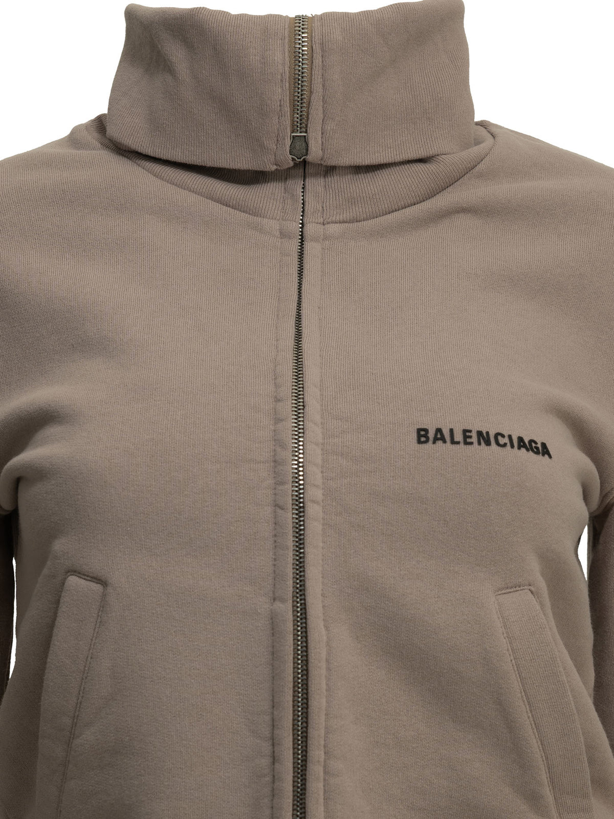 Zip-up Sweatshirt with Logo Sweatshirts