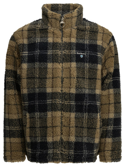 "Tartan Fleece" Fleece Jacket Jackets and Coats