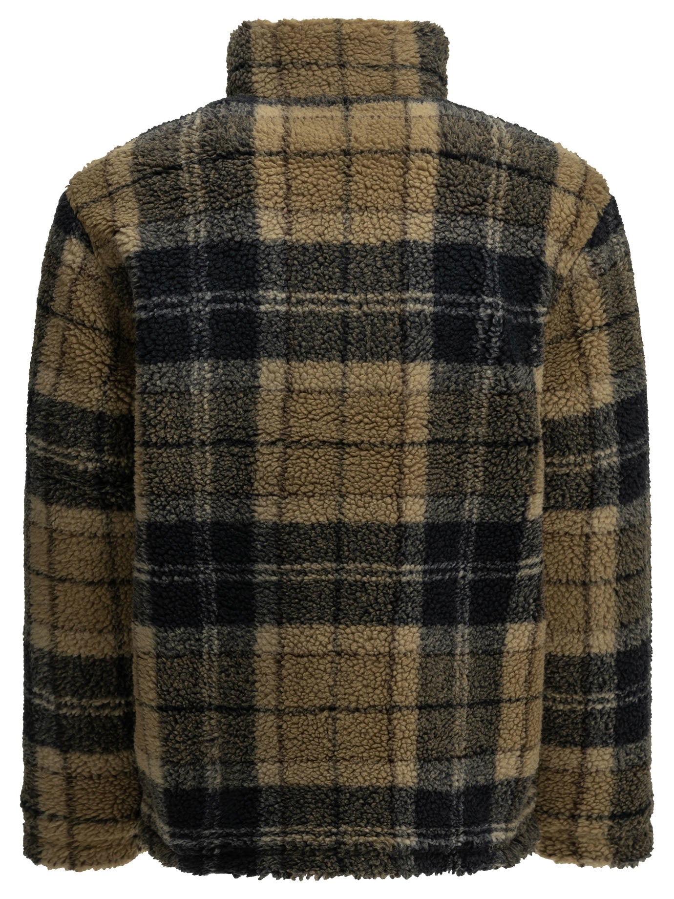 "Tartan Fleece" Fleece Jacket Jackets and Coats