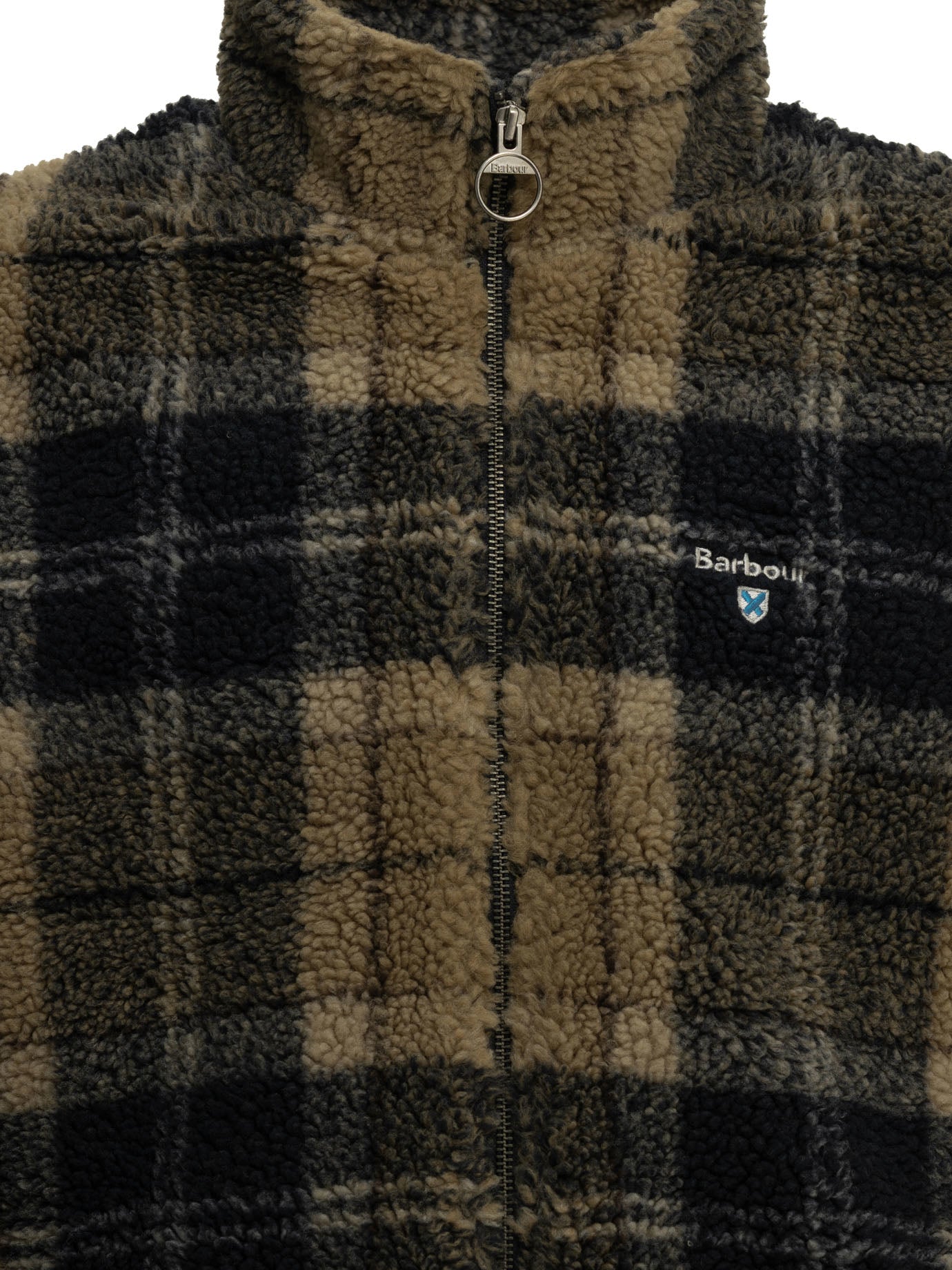 "Tartan Fleece" Fleece Jacket Jackets and Coats
