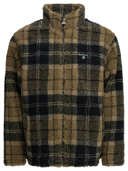 "Tartan Fleece" Fleece Jacket Jackets and Coats