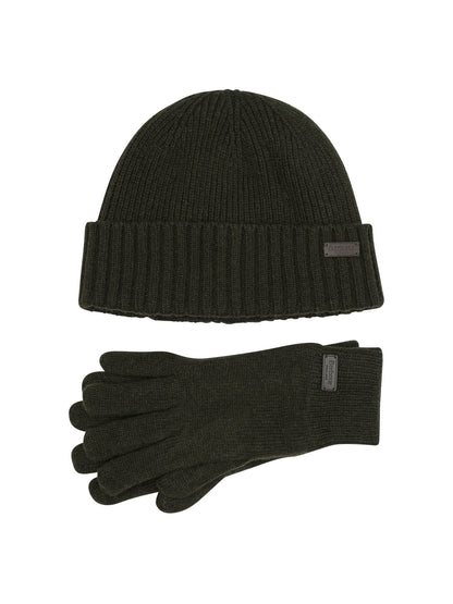 "Carlton" Beanie and Gloves Set Hats
