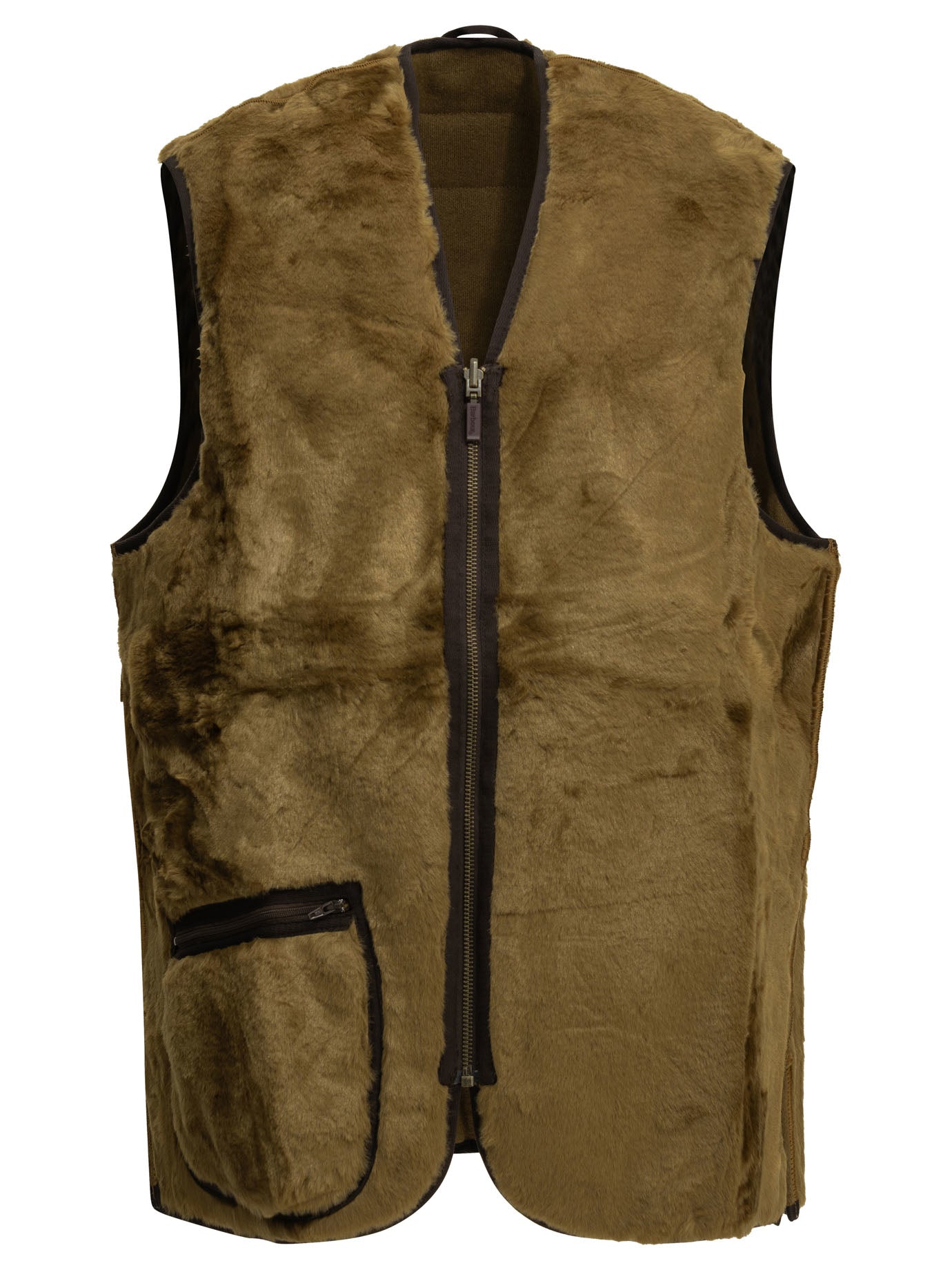 "Warm Pile" Sleeveless Jacket Jackets and Coats