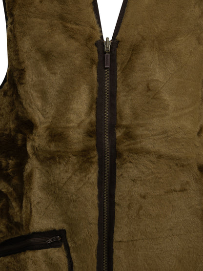 "Warm Pile" Sleeveless Jacket Jackets and Coats