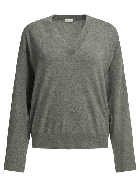 Cashmere V-neck sweater Knitwear
